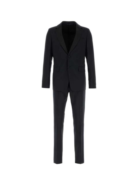 Midnight Blue Wool Blend Suit
