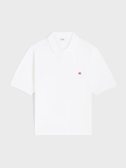polo shirt IN PIQUE COTTON JERSEY