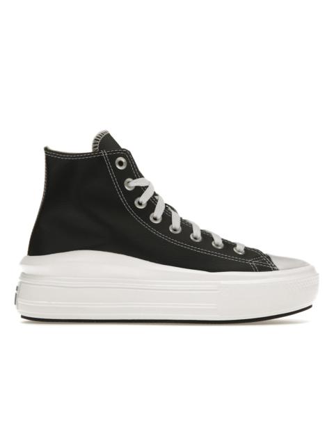 Converse Chuck Taylor All Star Move Platform Foundational Leather Black White