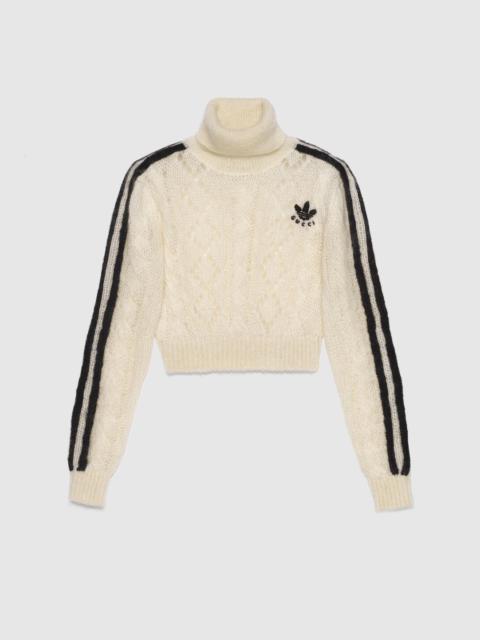 adidas x Gucci mohair knit sweater