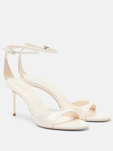 Lidia 70 patent leather mules