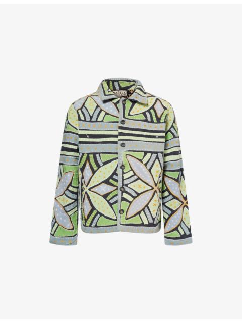Godhadi Quilt Embroidered Cotton Jacket