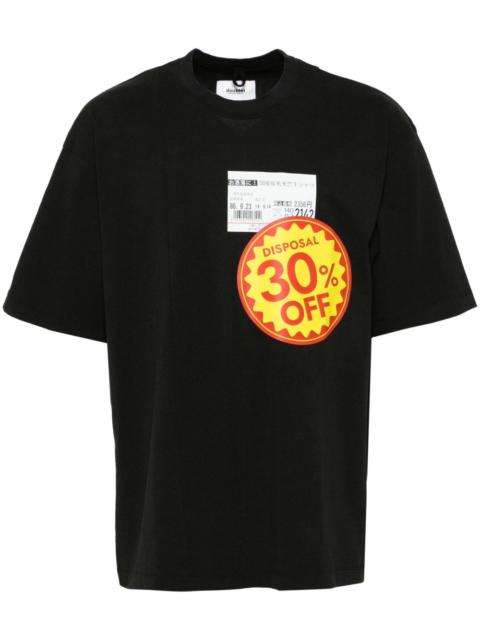 disposal reduction T-shirt