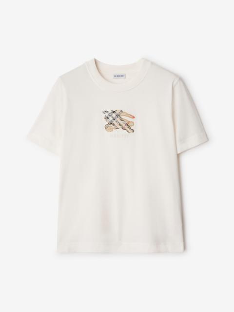 EKD Check Cotton T-shirt
