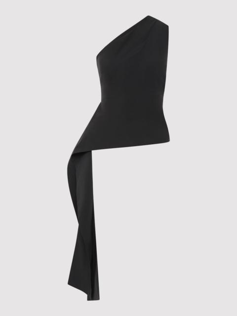 Asymm Origami Top - Black