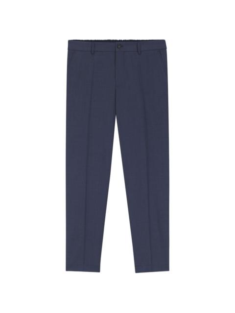 elasticated-waistband trousers