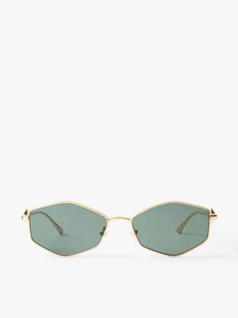 Zoey
Gold Geometric Sunglasses