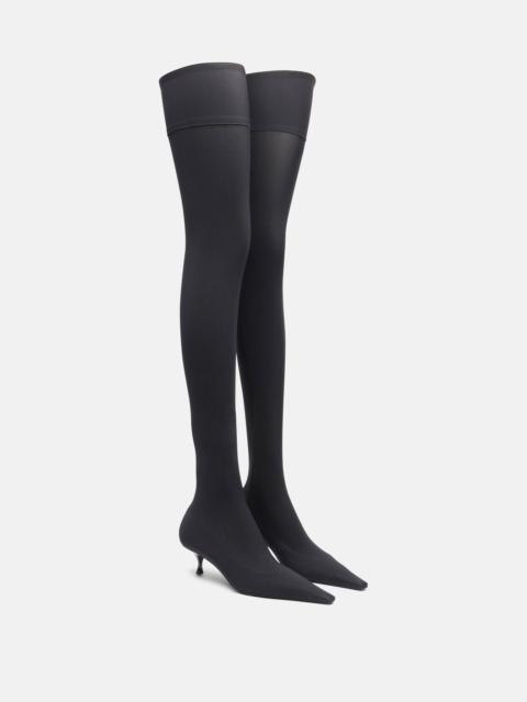 45 jersey over-the-knee boots