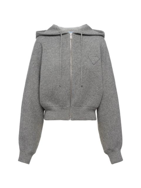 Cashmere fleece cardigan