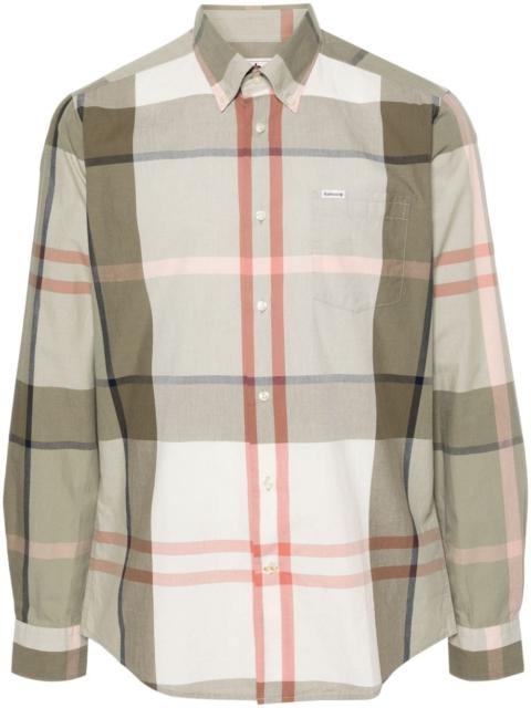 Harris tartan-checked shirt