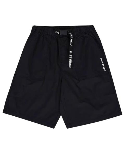 (WMNS) Converse Classic Mid Woven Short 'Black' 10025200-A01