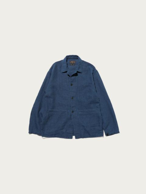 MIL Chore Jacket Cotton Linen - Navy