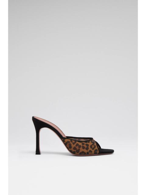 ALEXA SLIPPER 95 LEOPARD MESH