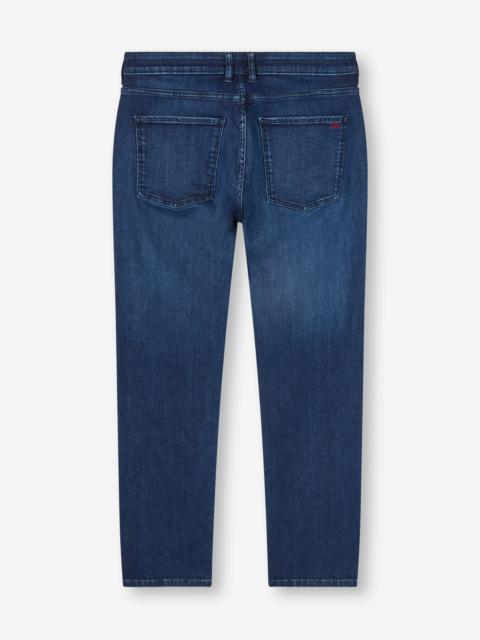 Men's Denim Jeans Soft Wash Dark Blue