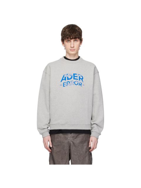 Gray Edca Product. 45 Sweatshirt