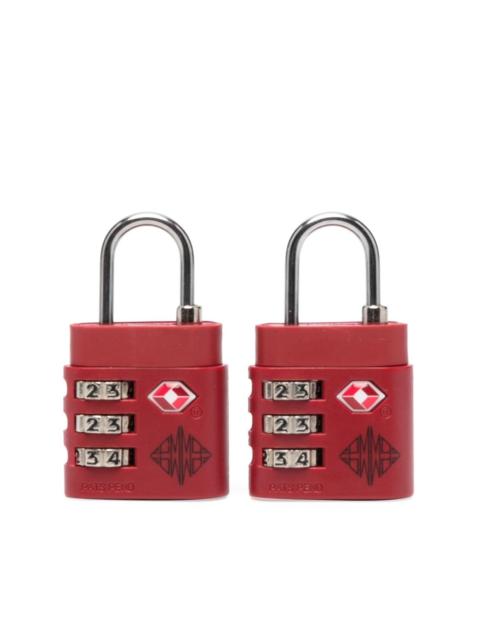 two-pack combination padlocks