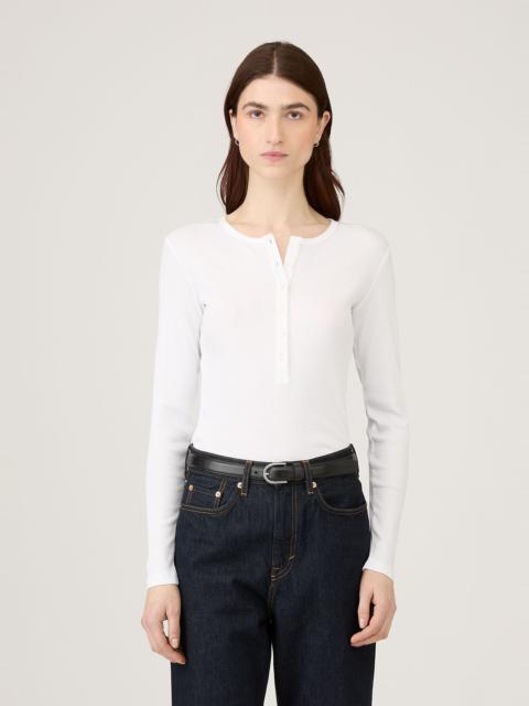Ribbed Henley