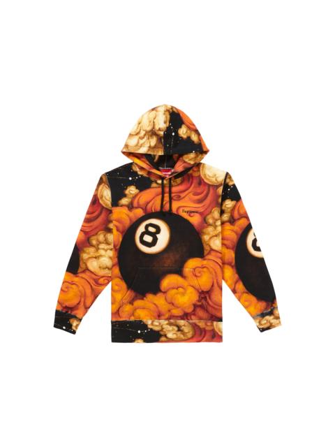 Supreme Martin Wong 8 Ball Hooded Sweatshirt Multi
