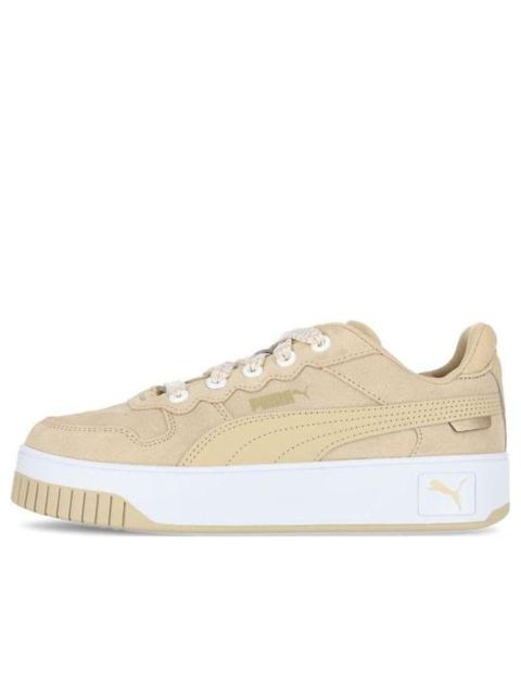 (WMNS) PUMA Carina Street Thick 'Beige White' 392507-03