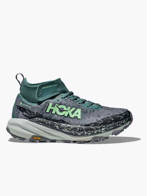 Women's Speedgoat 6 Mid GTX Shoes in Mountain Fog/Droplet