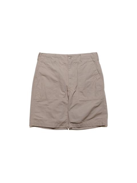 Fatigue Short Khaki Cotton Ripstop