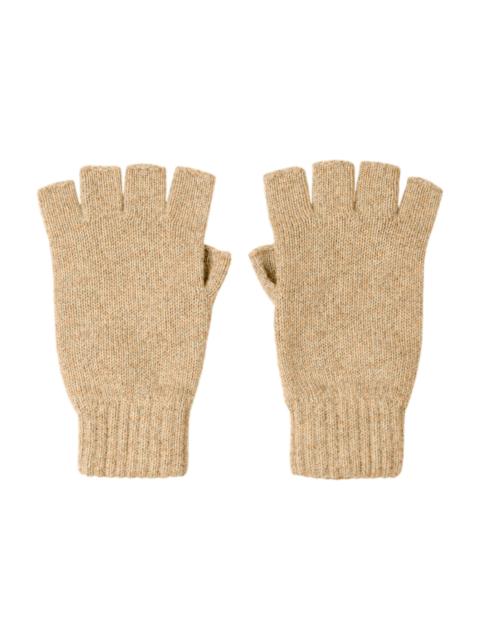 Women's Fingerless Cashmere Gloves