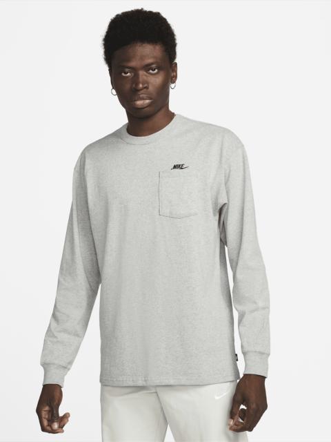 Nike Sportswear Premium Essentials Men's Long-Sleeve Pocket T-Shirt