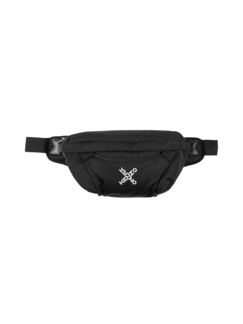 Cross Logo Large Belt Bag "Black / White"