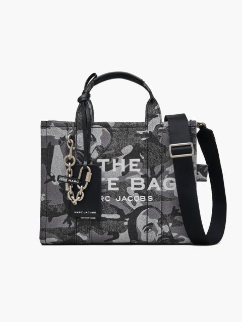 THE MARC CAMO DENIM MEDIUM TOTE BAG