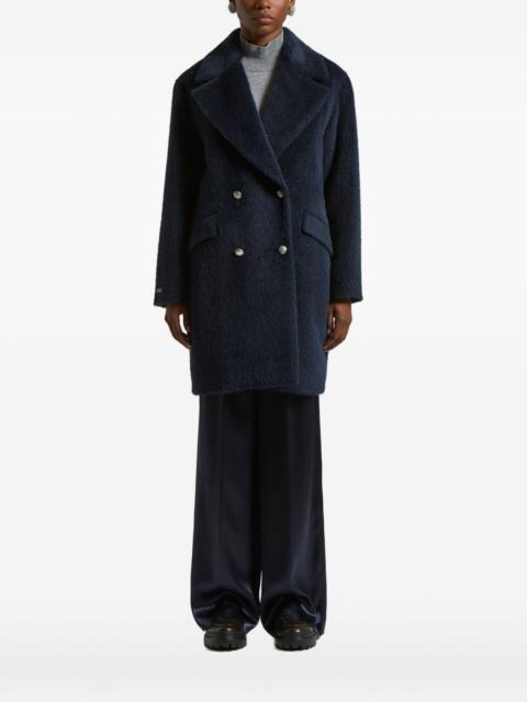 double-breasted coat