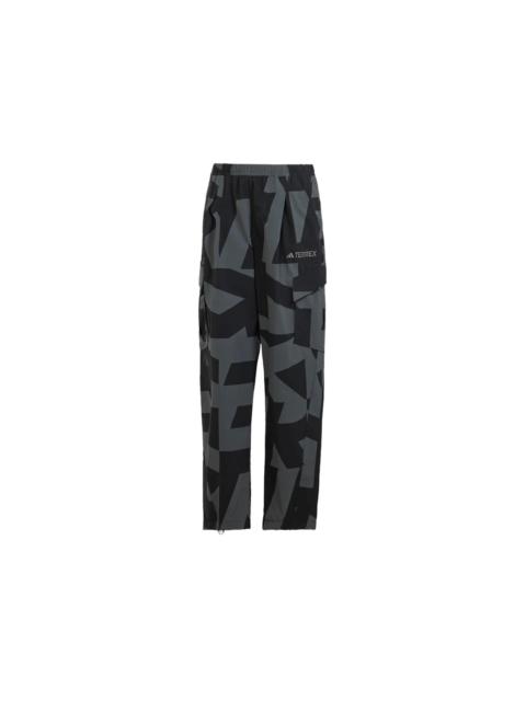adidas Women's Terrex Xploric Cargo Joggers Printed Black/Carbon