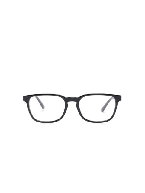 rectangle-frame glasses