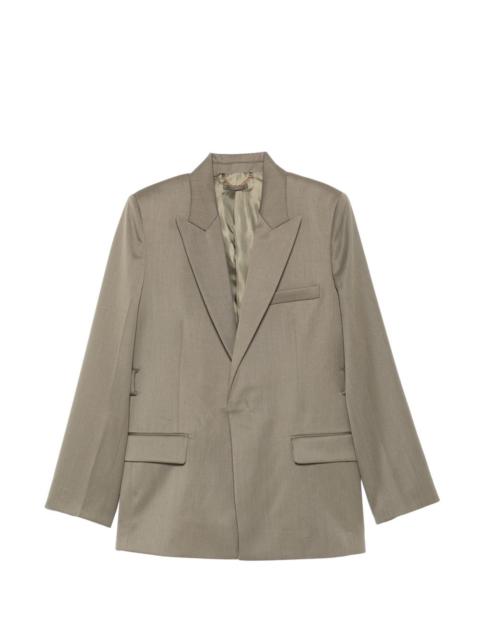 belted tailored jacket