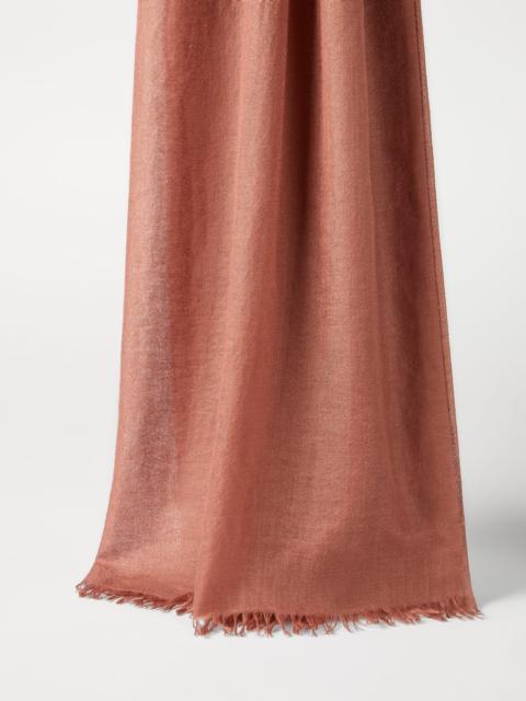 Cashmere and silk scarf