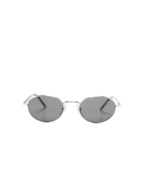 Ida oval-frame sunglasses