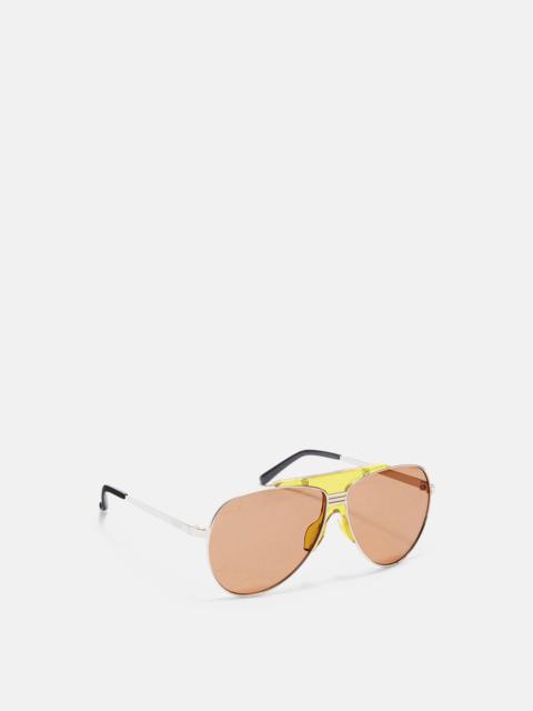 FUME, SILVER AND BROWN SUNGLASSES