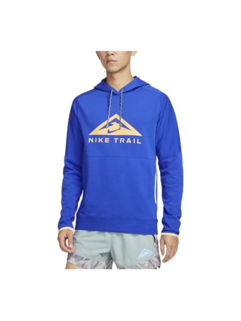 Nike Dri-FIT Trail Pullover Trail Running Hoodie 'Blue' DV9325-405