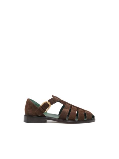 Fisherman buckle-strap sandals