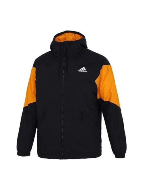 adidas Back to Sport Jacket 'Black Orange' GT6589