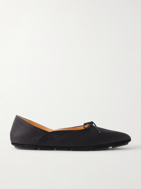 Satin Ballet Flats