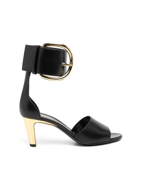 buckled-ankle 60mm sandals