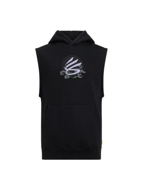 Under Armour Curry Tour Sleeveless Hoodie 'Black' 6001841-001