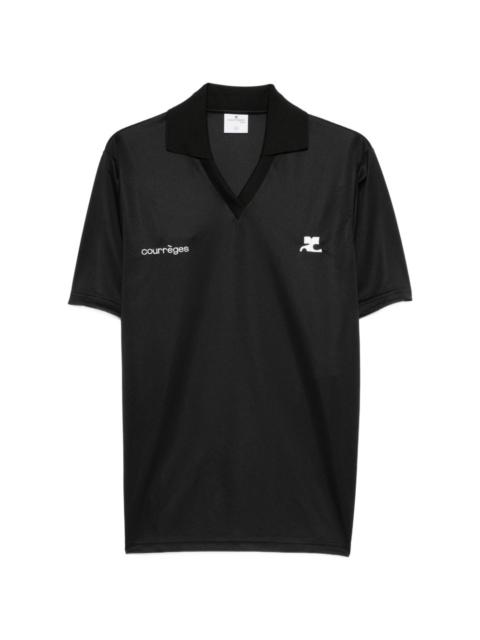 V-neck cotton T-shirt