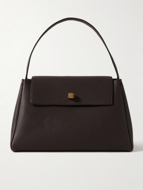 Audrey Textured-leather Tote