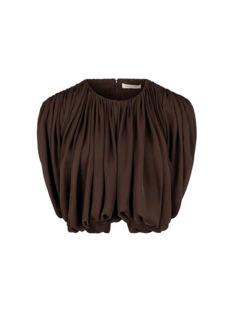 Renata Silk Top brown