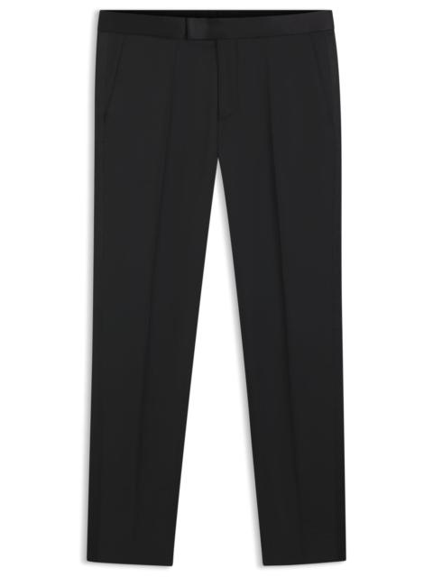 TUXEDO TROUSERS IN VIRGIN-WOOL SERGE