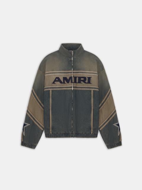 AMIRI SPORT DENIM TRACK JACKET