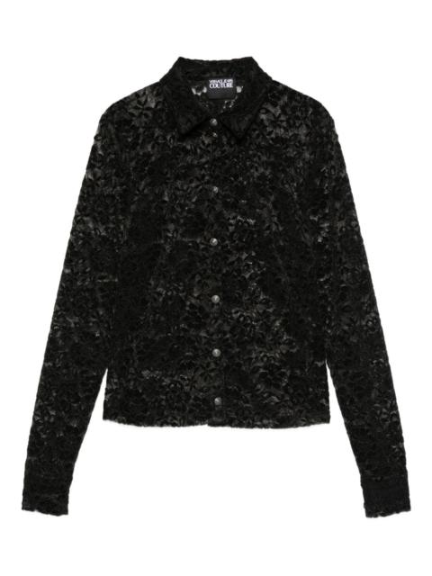 buttoned floral shirt