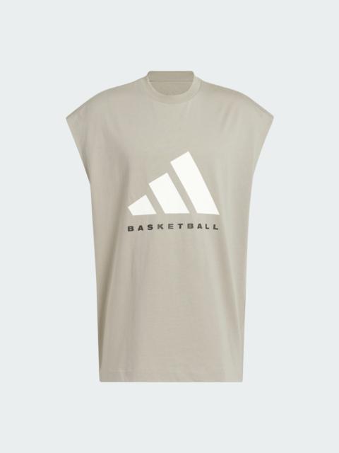 adidas Basketball Sleeveless Tee (Gender Neutral)