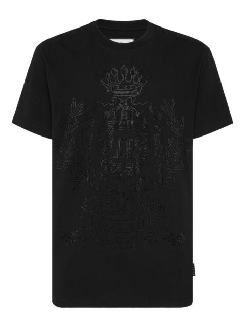 Crest crystal-embellished T-shirt